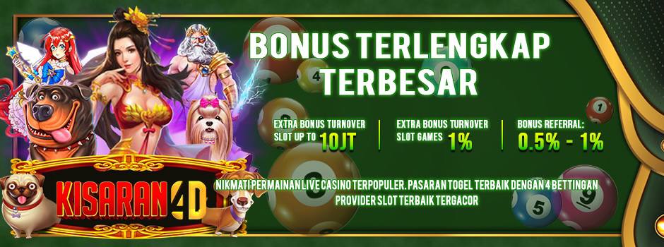 KISARAN4D SLOTS ONLINE GACOR